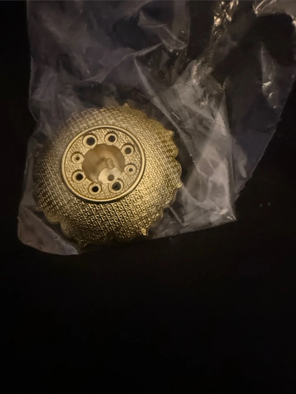 Mini Lotus Gold Incense Holder